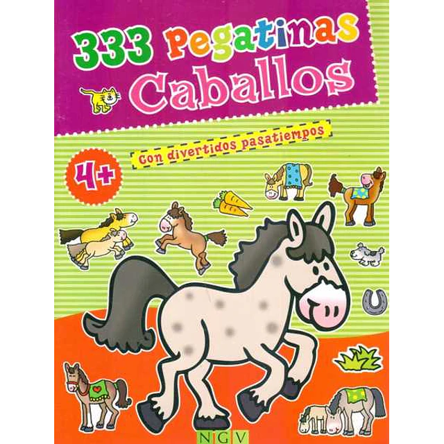 333 pegatinas caballos