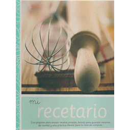 Mi recetario