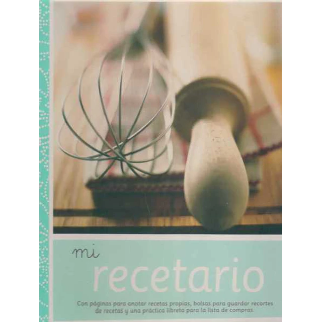 Mi recetario