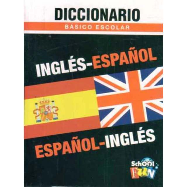 Diccionario ingles español basico escolar