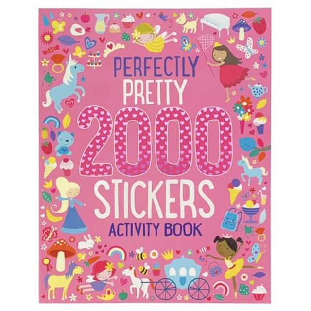 Perfectly pretty. 2000 stickers activity book