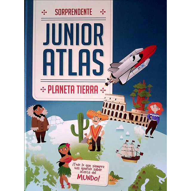 Sorprendente junior atlas planeta tierra