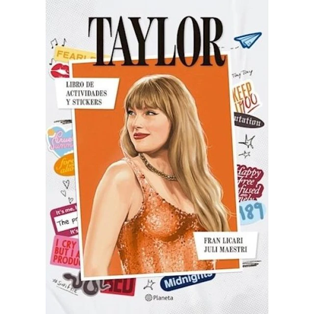 Taylor. Libro de actividades y stickers