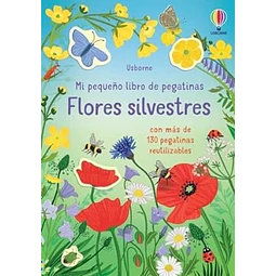 Flores silvestres. Mi pequeño libro de pegatinas