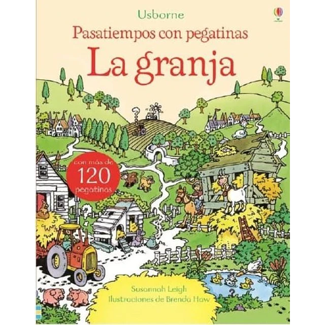 La granja. Pasatimpos con pegatinas