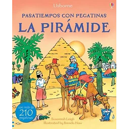 La piramide. Pasatiempos con pegatinas