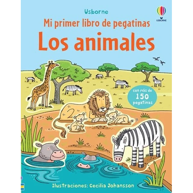Los animales. Mi primer libro de pegatinas