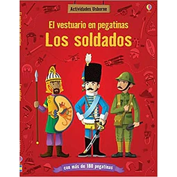 Los soldados. El vestuario en pegatinas