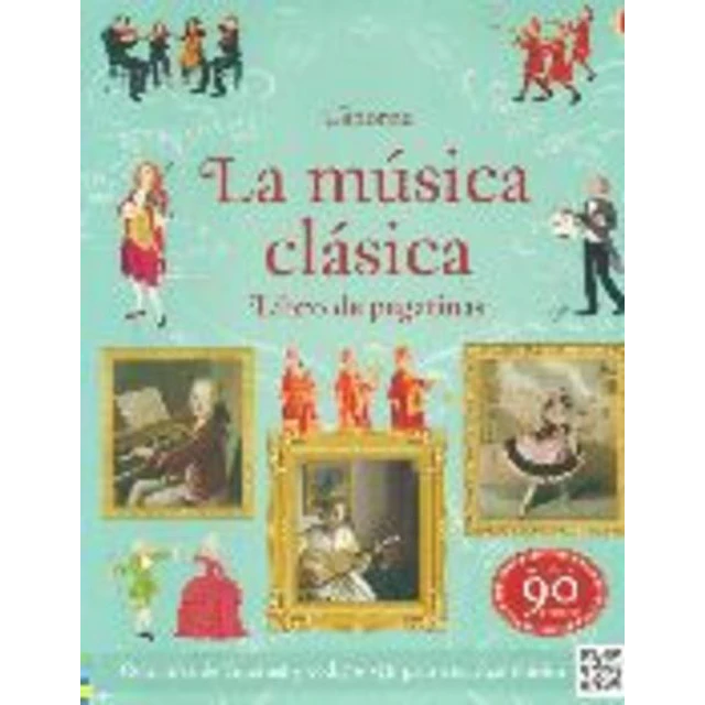 Musica clasica la libro de pegatinas