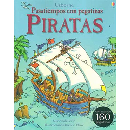 Piratas. Pasatiempos con pegatinas
