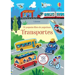 Transportes. Mi pequeño libro de pegatinas