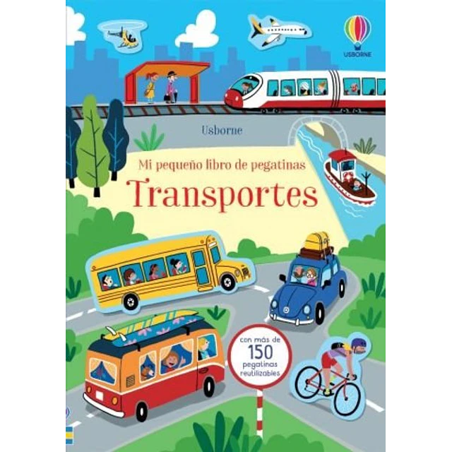 Transportes. Mi pequeño libro de pegatinas