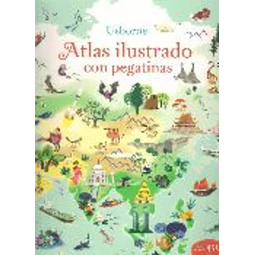 Atlas ilustrado con pegatinas