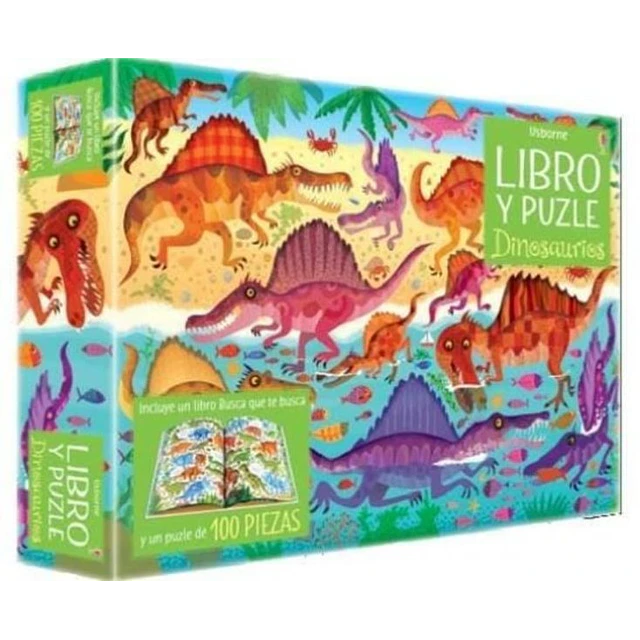 Dinosaurios. Libro y puzle