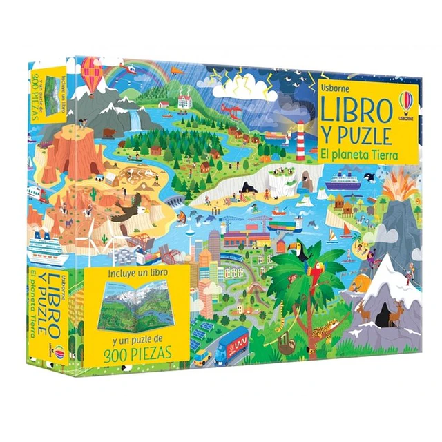 El planeta tierra. Libro y puzle