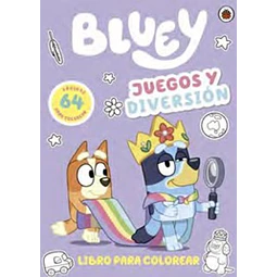 Bluey. Juegos y diversion. Libro para colorear