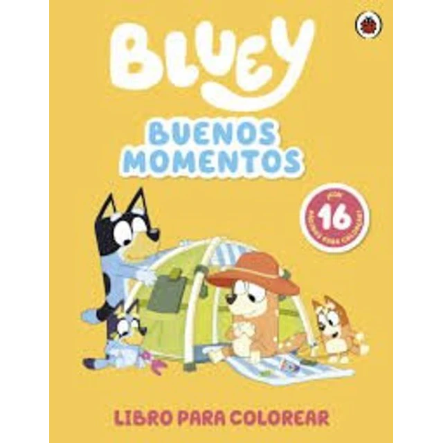 Bluey: Buenos momentos. Libro para colorear