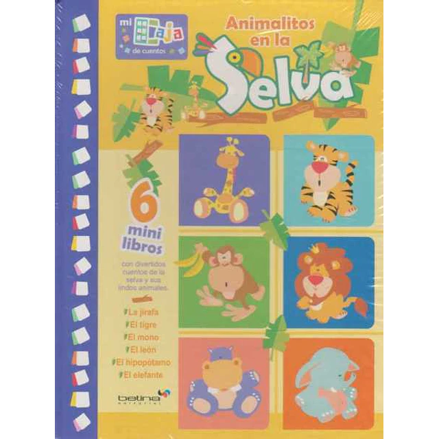 Animalitos en la selva. Mi caja de cuentos