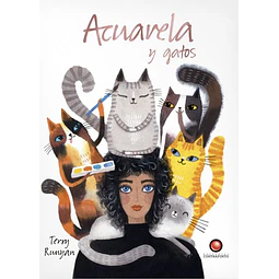 Acuarela y gatos