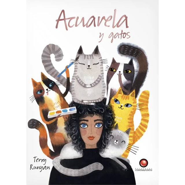 Acuarela y gatos