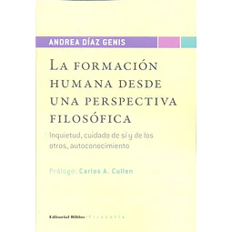 La formacion humana desde una perspectiva filosofica
