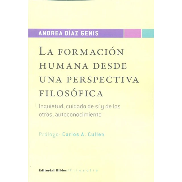 La formacion humana desde una perspectiva filosofica