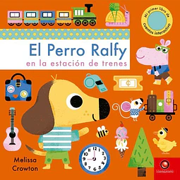 Perro ralfy en la estacion de trenes