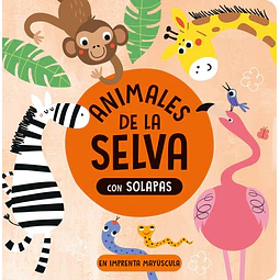 Animales de la selva. Con solapas