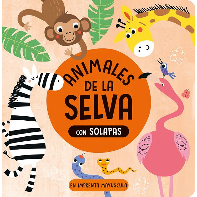 Animales de la selva. Con solapas