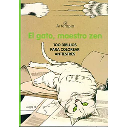 El gato maestro zen. Arterapia