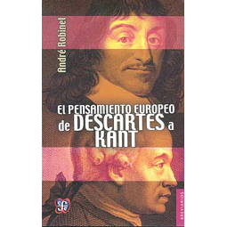 El pensamiento europeo de descartes a kant