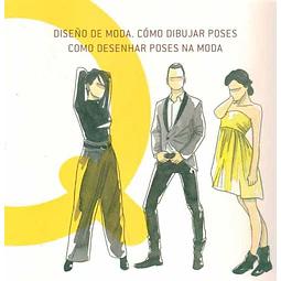 Diseño de moda. Como dibujar poses