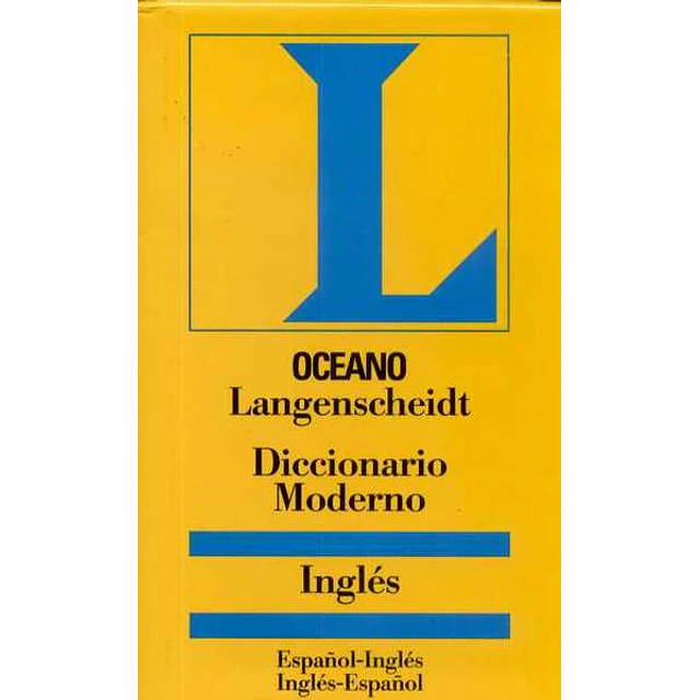Diccionario moderno ingles