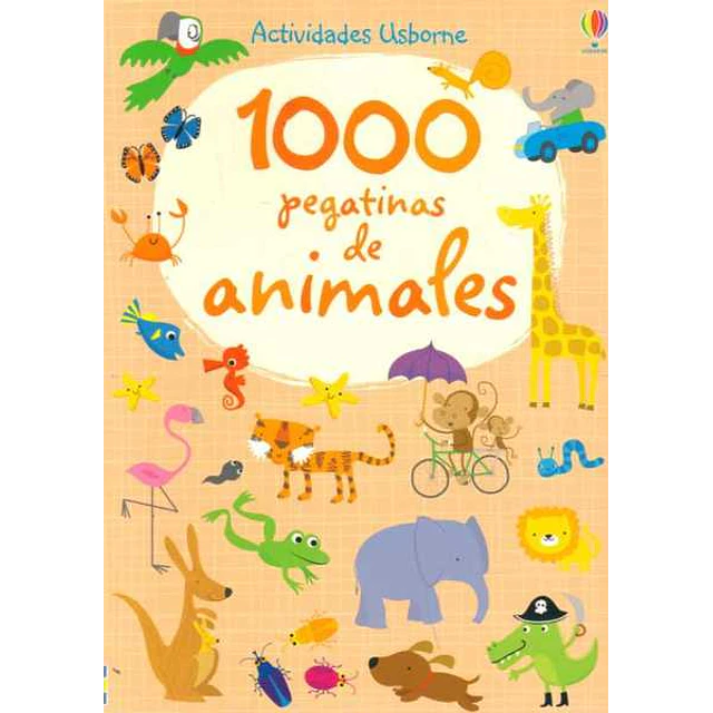 1000 pegatinas de animales