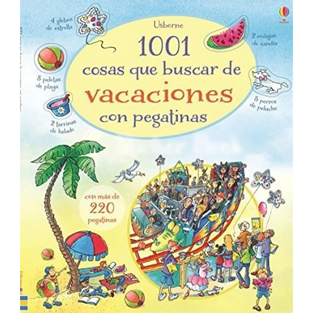 1001 cosas que buscar de vacaciones - Pegatinas