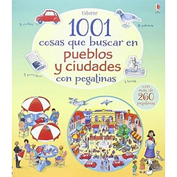 1001 cosas que buscar en pueblos y ciudades con pegatinas