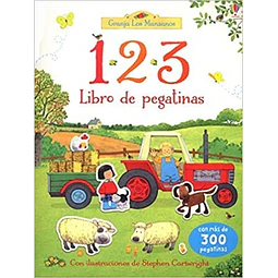 123 libro de pegatinas