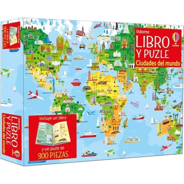 Ciudades del mundo. Libro y puzle