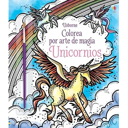 Unicornios. Colorea por arte de magia