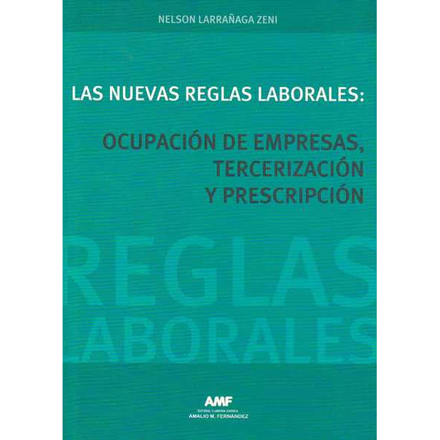 Las nuevas reglas laborales: Ocupacion de empresas, tercerizacion y prescripcion