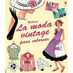 La moda vintage para colorear