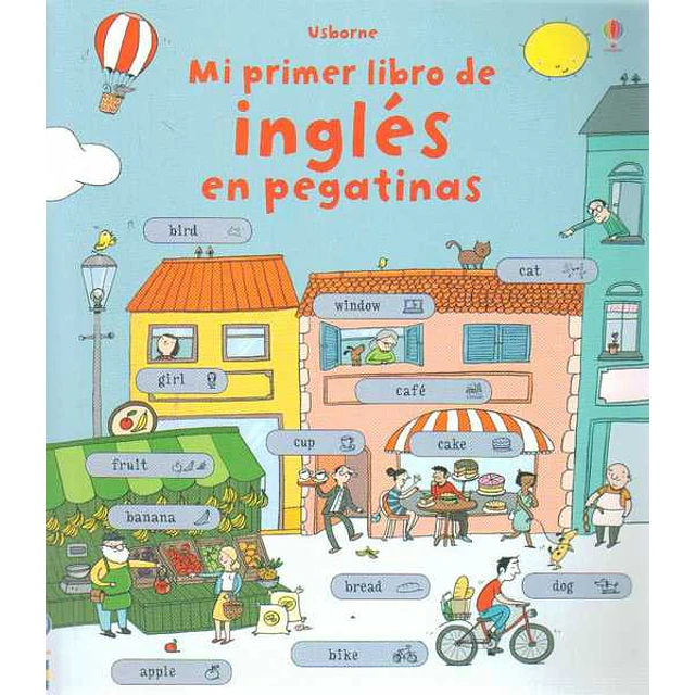 Mi primer libro de ingles en pegatinas