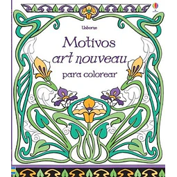 Motivos art noveau para colorear