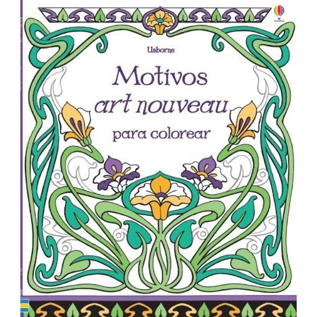 Motivos art noveau para colorear