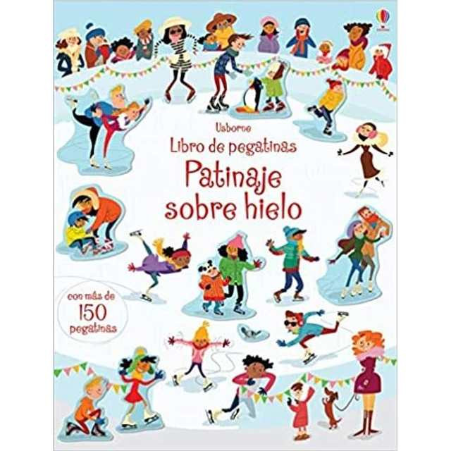 Patinaje sobre hielo. Libro de pegatinas
