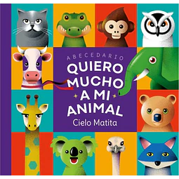 Quiero mucho a mi animal. Abecedario