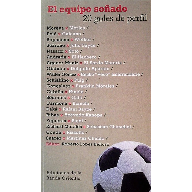 El equipo soñado. 20 goles de perfil