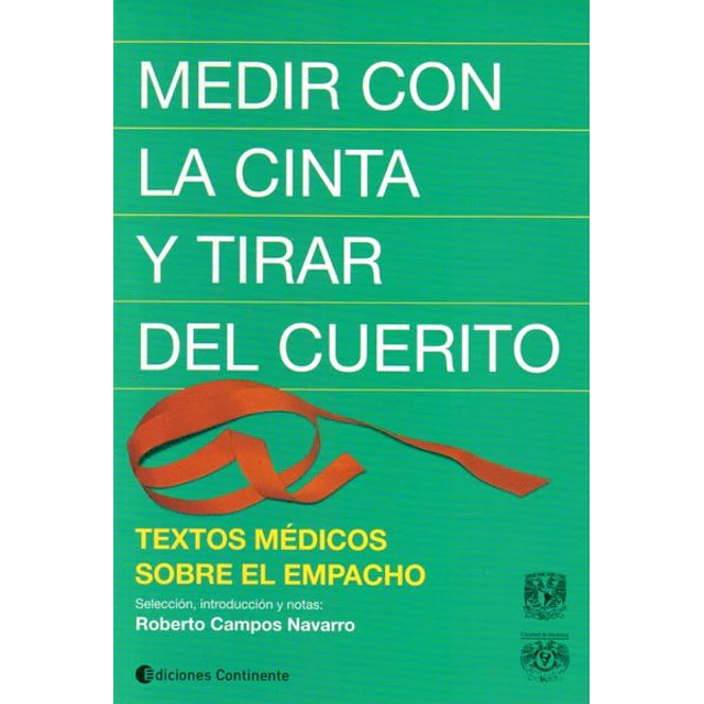 Medir con la cinta y tirar del cuerito