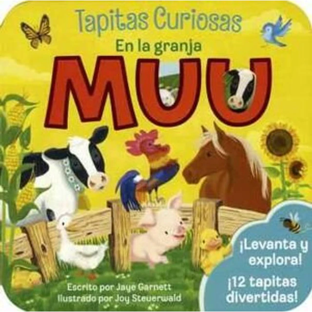 Muu en la granja. Tapitas curiosas