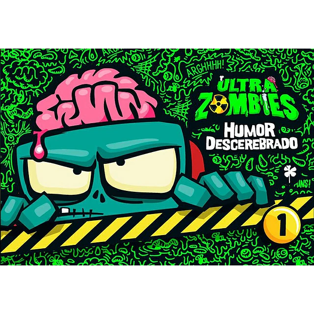 Ultra zombies 1. Humor descerebrado